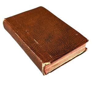 Antique 1926 German Bible Martin Luther translation 4x6 pocket edition